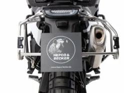 Hepco & Becker Xplorer Cutout Side Carrier Kit Husqvarna Norden 901 2022- -Motorcycle Accessories Store 6517634 00 22 cutouttraeger hinten shop 1 1