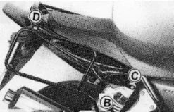 Hepco & Becker Side Carrier Honda CB 1300 From 03 09'