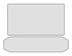 Eazi-Grip Dashboard Screen Protector Honda NT1100 2022-