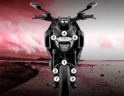 Eazi-Grip Motorcycle Paint Protection Ducati Diavel 2011-2018