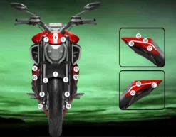 Eazi-Grip Motorcycle Paint Protection Ducati Diavel V4 2023-