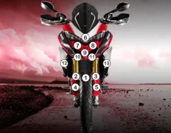 Eazi-Grip Motorcycle Paint Protection Ducati Multistrada 1200 2015-2017