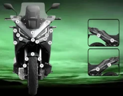 Eazi-Grip Motorcycle Paint Protection Honda NT1100 2022
