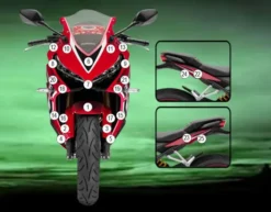 Eazi-Grip Motorcycle Paint Protection Honda CBR650R / F 2019-2023