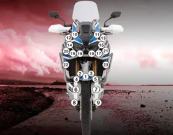 Eazi-Grip Motorcycle Paint Protection Honda CRF1000L Africa Twin Adv Sports 2018-2019