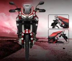Eazi-Grip Motorcycle Paint Protection Honda CRF1100L African Twin 2020-