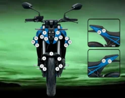 Eazi-Grip Motorcycle Paint Protection Suzuki GSX-8S 2023-