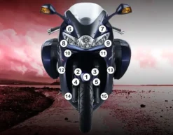 Eazi-Grip Motorcycle Paint Protection Triumph Sprint GT 2010-2017