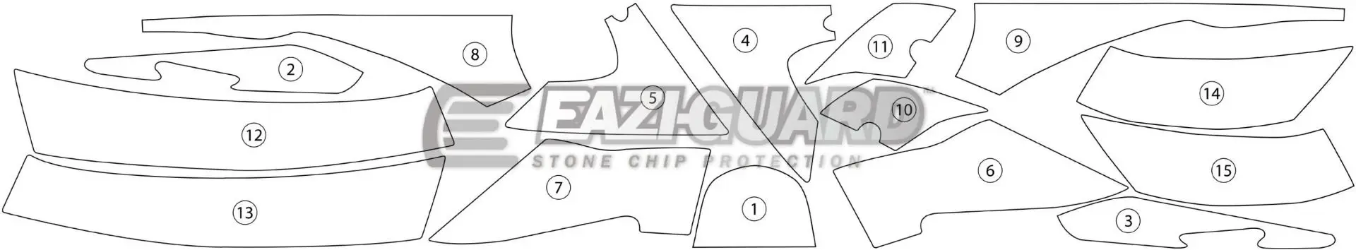 Eazi-Grip Motorcycle Paint Protection Triumph Sprint GT 2010-2017 4 Eazi-Grip Motorcycle Paint Protection Triumph Sprint GT 2010-2017 - Image 2