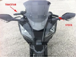 Helibars Handlebar Risers TracStar Kawasaki ZX10R 2016-2020 -Motorcycle Accessories Store helibars handlebar risers tracstar kawasaki zx10r 2016 2020 6