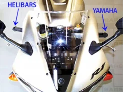 Helibars Handlebar Risers TracStar Yamaha YZF R1 1998-2003 -Motorcycle Accessories Store helibars handlebar risers tracstar yamaha yzf r1 1998 2003 4