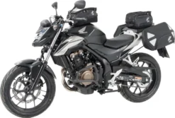 Hepco & Becker C-Bow Carrier Honda CBR500R & CB500F '16-18 -Motorcycle Accessories Store hepco becker cbow carrier softbags honda cb500f 2016 4