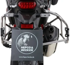 Hepco & Becker Cutout Side Carrier Kit Honda Africa Twin CRF1100L 2019- -Motorcycle Accessories Store hepco becker cutout side carrier honda africa twin crf1100l 2019 1 1