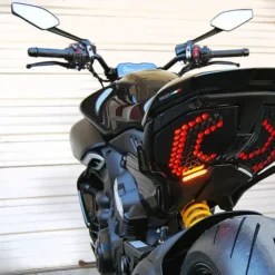 New Rage Cycles LED Rear Turn Signals W/ Side Mount License Plate Ducati Diavel V4 2023- -Motorcycle Accessories Store new rage cycles led rear turn signals w side mount license plate ducati diavel v4 2023 3
