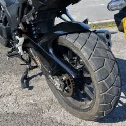 Pyramid Rear Hugger Honda NX 500 2024- -Motorcycle Accessories Store pyramid hugger gloss black honda cb 500 f 2022current huggers 071976b 4