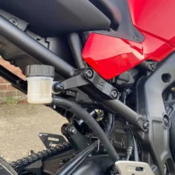 Pyramid Plastics Rear Peg Blanking Blocks Yamaha Tracer 9 / GT 2021- Matte Black -Motorcycle Accessories Store pyramid plastics rear peg blanking blocks yamaha tracer 9 gt 2021 matte black 2