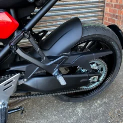 Pyramid Rear Hugger Yamaha Tracer 9 / GT 2021-/ XSR900 2022- -Motorcycle Accessories Store pyramid rear hugger yamaha tracer 9 gt 2021 matte black 3 1