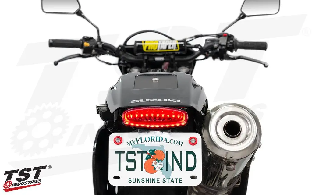 TST LED Integrated Tail Light / Fender Eliminator System Suzuki DR650 2001- 4 TST LED Integrated Tail Light / Fender Eliminator System Suzuki DR650 2001- - Image 2