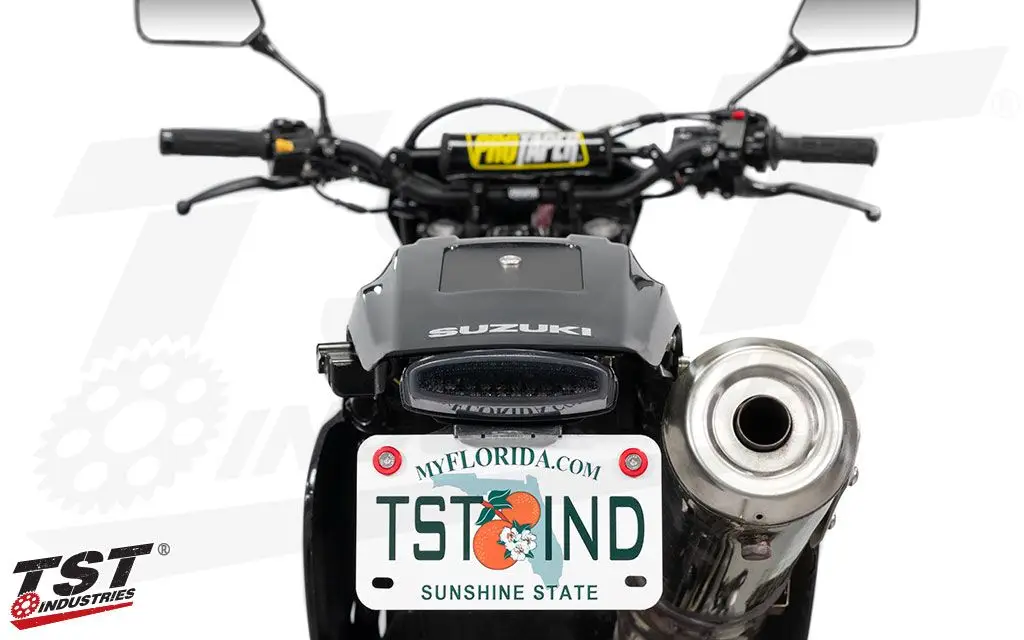 TST LED Integrated Tail Light / Fender Eliminator System Suzuki DR650 2001- 6 TST LED Integrated Tail Light / Fender Eliminator System Suzuki DR650 2001- - Image 4
